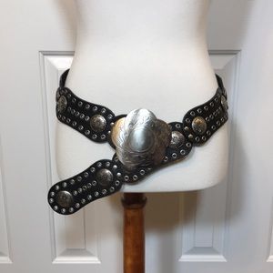 Boho Western Wide Waist Belt